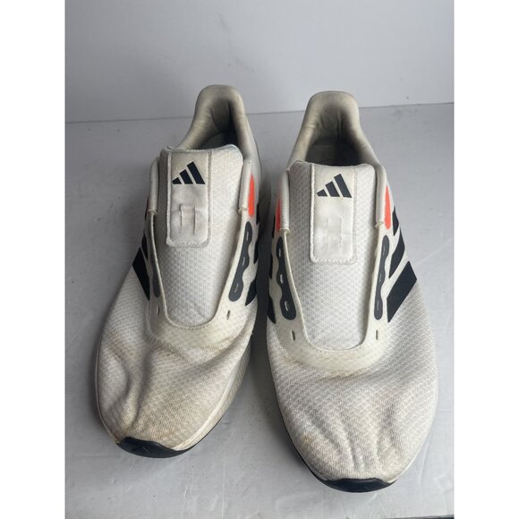 Adidas Womens Cloudfoam Running Shoes QT Racer White HWI-28Y001 Sz 11.5 Casual - Picture 1 of 5